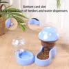 Cat Bowls Feeders Mushroom Type Pet Cat Bowl 1.8L Automatische Feeder Dog Cat Food Bowl Drinkwaterfles Kitten Bowls Voerbak voor honden 230625