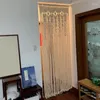 ستارة بوهو غرفة المعيشة نافذة القطن مصنوع يدويًا منسوجة جدار جدار ديكور باب مقسم للمنزل الشقة 90x180cm