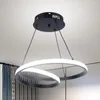 Hanglampen LED-kroonluchters Energiebesparend Hangend Binnenlicht Bescherm de ogen Anticorrosief Eenvoudige installatie Metaal Voor Slaapkamer