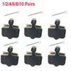 Bike Groupsets 12810 Pairs Bicycle Brake Pad Resin For AVID RCR MAG 1 3 5 7 9 SRAM Level VIA GT XO XX DB1 DB3 DB5 230621