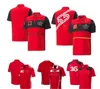 F1 racing polo suit new team short-sleeved T-shirt with the same custom