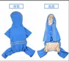 Vêtements pour chiens imperméables grands vêtements imperméables bleu ciel combinaison pour grands moyens petits chiens Golden Retriever extérieur vêtements pour animaux de compagnie manteau