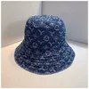 Cappello da pescatore da cowboy Cappello da pescatore da donna da uomo Cappello da pescatore stile denim Cappello da pescatore estivo con bordo sfrangiato vintage Cappello Bob