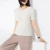 Dames T Shirts Miyake Korte Mouwen T-shirt Voor Vrouwen 2023 Zomer Effen Kleur Holle Mesh Peplum Top All-Matching Eenvoudig Dieptepunt Shirt