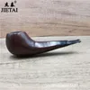 Smoking Pipes Sac de tabac sec de nettoyage détachable en ébène personnalisé, filtre de tuyau en bois massif, type de circulation