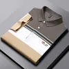 Męskie polo luksusowe bawełniane koszulę polo Men Men z nadrukiem z krótkim rękawem T-shirt Lato Summer Business Casual Cool Wygodne topy M-4xl 230621