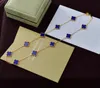 3A Necklaces VanCA Vintage Magic Vintage Necklace Pendant 10 Motifs in Gold For Women With Dust Bag Box Fendave