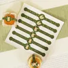 Gift Wrap 30 Pairs Long Style Handmade Mid-Autumn Festival Mooncakes Packaging Sealing Label Sticker Paper Card Stickers