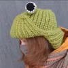 Casquettes De Cyclisme Masques Neutre Lei Feng Chapeaux À La Main Femme Crochet Drôle Grenouille Pull Chapeau Automne Et Hiver Chaud Coupe-Vent Oreille Protection Chapeau 230621