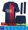 Maillot Mbappe Futbol Formaları Çocuk Kiti 24/25 Oyuncu Versiyon Eğitim Öncesi Maç 2023 2024 Maglia Paris Home Futbol Gömlek Hakimi Fabian Vitinha O Dembele S-4XL