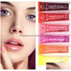 Lip Gloss Fruit Plum Oil Moisturizing Shiny Vitamin E Mineral Lips Care Balm Long Lasting Beauty Makeup 20Pcs Drop Delivery Health Dhfml