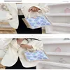 Storage Bags 1PC Printing Lunch Box Polyester Fibre Outdoor Picnic Bag Versatile Handbag Cloth Home Organization Crossbody