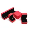 Gift Wrap High Quality PU Leather Jewellery Boxes Ring Pendant Bracelet Bangle Necklace Jewelry Gift Packaging Display Case 230625