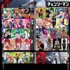 アニメチェーンソーマンペンブラックインク0.7mmボールポイントオフィススクールアクセサリーデンジマキマ明ha川パワーポチタ