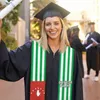 Sciarpe Nome personalizzato Abkhazia Flag Sciarpa Graduation Sash Stole International Study Abroad Adult Unisex Party Accessory