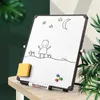 Whiteboards Magnetic Whiteboard Set with Stand Smooth Durable Board White Set for Online Lessons Office 230621