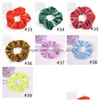 Аксессуары для волос 40 цветов VEET Scranchies Elastic Hair Hairtail Hostail Holder Hairs Ties Scrunchie для женщин или девочек 20шт.