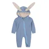 Rompers Spring Autumn Baby Rompers Cute Cartoon Rabbit Infant Girl Boy Jumpers Kids Baby Outfits 16 230625