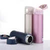 Water Bottles Fashion 500ml Stainless Steel Insulated Cup Coffee Tea Thermos Mug Thermal Water Bottle Thermocup Travel Drink Bottle Tumbler 230625