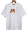 T-shirt plam designer tshirt grafisk tee skjortor för män designer kläder svett tee skjortor tryck björn överdimensionerad andningsbara casual t-shirts skjorta män plus szie s xl