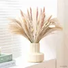 Fleurs séchées 86 pièces, Bouquets de Phragmites naturels pour décoration de maison, pour mariage, fête à la ferme