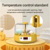 Incubators Mini Egg Automatic Incubator Home Brooder Cute Cartoon Automatic Incubator Electric for Children Chicken Birds Duck Goose 6 Eggs 230625