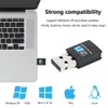 Adattatore WiFi USB 300Mbps RTL8192 Chipset 2.4GHz 300M Ricevitore wireless Scheda di rete dongle WI-FI per PC portatile con scatola al minuto