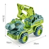 DIECAST Model samochodowy Toy dinozaury transport samochodowy ciężarówek jinozaura zabawka Indominus rex jurassic World dinozaury zabawki świąteczne prezenty dla dzieci 230621