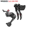 Desviadores de bicicleta SENSAH SRX PRO 1x11 Speed 11s Road Groupset RL Shifter Desviadores traseiros Gravel-bikes Cyclo-Cross 230621