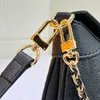 حقيبة كبروديس كلاسيكية حقائب اليد أزياء القماش الأكياس الكتف الجلدية أكياس الكتف المعدني مزلاج سلسلة منسوج السلسلة
