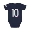 23 24 Mbappe Verratti Baby Clothes Soccer Jerseys Hakimi Marquinhos Kimpembe Fabian Vitinha Home Football Shirt Uniforms