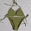 Luxury Designer Women Bikinis Set Swimwear Sexy Padded Swimsuit Charm Girl Beach Bra Brefs Split Bathing Suits