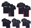 F1 yarış polo gömlek yaz yeni yaka tişört aynı stil özelleştirme