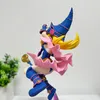 Objets Déco Figurines 21cm POP UP YuGiOh! Duel Monsters Anime Figure Sombre Magicien Fille Action Mana Collection Modèle Poupée Jouets 230621