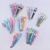 Bead Ballpoint Pens Cartoon Animal Koala Elephant Silicone Beaded Pen Colorful Plastic Multifunctional