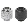 Raffreddamento per computer Raffreddamento ad acqua G1/4 3/8"ID X 1/2"OD 9.5x12.7mm Tubo Raccordi a compressione manuale