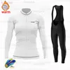 Cykelkläder Set Women Cycling Clothes Set 2022 Huub Winter Fleece Cycling Kläder Kvinnlig långärmad cykelkläder Set Mtb Ropa Ciclismo Mujerhkd230625