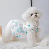 Abbigliamento per cani Summer Cute Dog Dress Cat Puppy Skirt Chihuahua Yorkshire Pomerania Bichon Barboncino Schnauzer Abbigliamento per animali Abbigliamento per cani di piccola taglia 230625