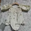 2023 Summer Baby Girls Floral Smocked Szybkie i kapeluszowe maluch na plaż