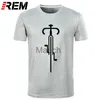 T-shirts pour hommes REM tee Bike Lines Cyclisme Nouveauté Creative Hommes Hommes T Shirt Tshirt Nouveau À Manches Courtes O Ne Coton Casual Tshirt Top Tee J230625