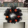 Flores decorativas Decoração de Halloween Guirlandas Pingente Guirlanda De Abóbora Artware Ferramentas Para Escritório Em Casa Lojas Porta Janela Parede