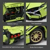 1280pcs Teknik 114 Sian Lamborghinis Spor Otomobil Yapı Taşları MOC Şehir Hızlı Aracı Çocuklar İçin Tuğlalar Montaj Yapın Erkek J230625