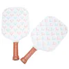 Squash rackets kolfiber pickleball paddlar uppsättning av 2 racketer och 4 bollar för utomhus Sandbeach Sports 230621