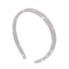 Hair Clips Sweet Style Headband Starry Thin Band Cloth Accessories Headwear Headdress Hoop Material For Woman