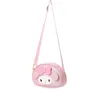 Neue Mode Pink White Melody Cinnamo Roll PU One Shoulder Bag Girl Cute Soft Accessories Messager Bag With Zipper