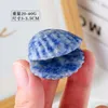 Handgemaakte Craved Gemstone Clam Ornament voor Home Decor Sea Shell Conch Beeldjes Accessoires Aquarium Decoratie