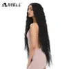 Cosplay synthétique dentelle perruques pour femmes noires cheveux longs bouclés 42 pouces Cosplay Blonde dentelle avant perruque synthétique dentelle perruque 230524