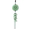Charms Light Green Jade Gourd Pendant Smooth Sailing Car In And Out Of Ping An Buddha Guanyin Vase 5 Style