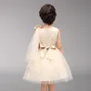 Nuove ragazze di fiori vestiti per bambini in pizzo in pizzo in tulle abito da sposa abito formale abbigliamento