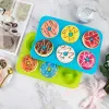 6 Holes Cake Mold 3D Silicone Doughnut Molds Non Stick Bagel Pan Pastry Chocolate Muffins Donuts Maker Kitchen Accessories Tool Wholesale